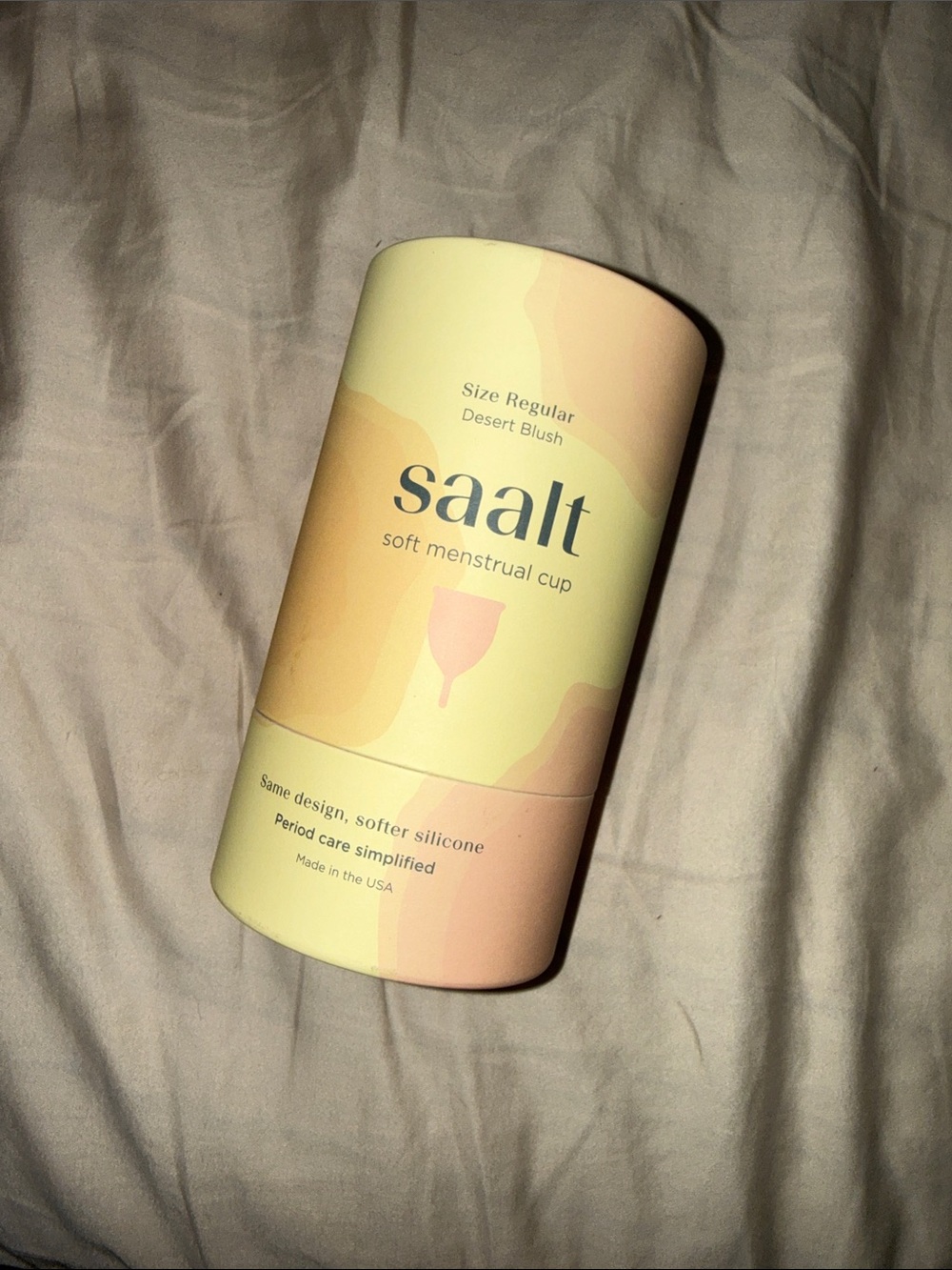 Saalt Soft Menstrual Cup - Desert Blush